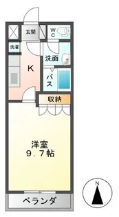 シャイニング レジデンス【1階】の間取り