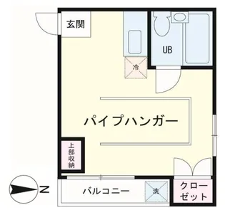 レジダンス・エリット【3階】の間取り