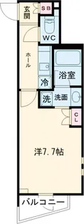 ジオエント大塚【1階】の間取り