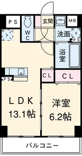BELLA LUCE A【10階】の間取り