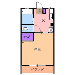 ファミーユ【1階】の間取り