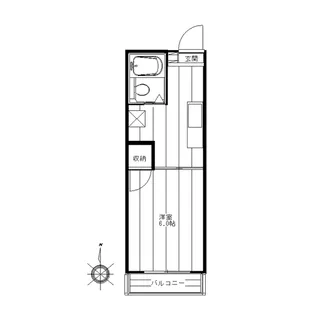 エスポワール高田【2階】の間取り