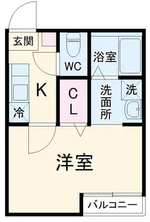 Freesia court【1階】の間取り