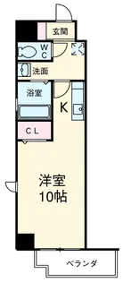 HF名駅北レジデンス WEST【9階】の間取り