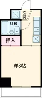 パレス90【306号室】の間取り