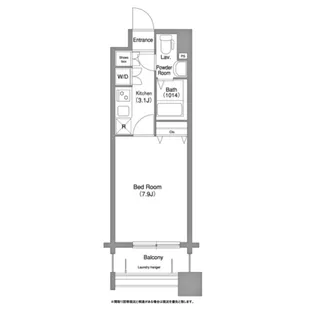 コンフォリア谷塚【1階】の間取り