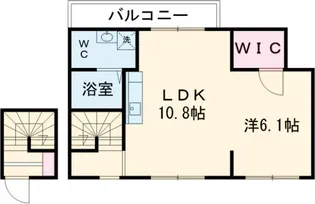アノンテラス立川【304号室】の間取り