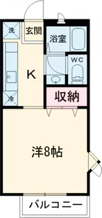 コモドK【1階】の間取り