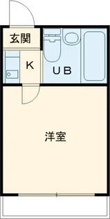 レオパレス吉祥寺第1【202号室】の間取り