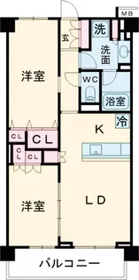 Nステージ東小金井【2階】の間取り