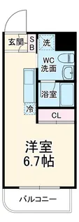 セントパレス鷺沼【3階】の間取り