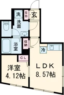 エルファーロ大塚Ⅳ【2階】の間取り