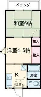 ビューテラスMOTOKI【2階】の間取り