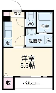 MELDIA新座大和田【1階】の間取り