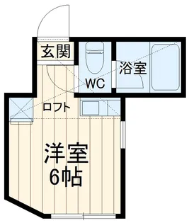 オアシス井土ヶ谷【2階】の間取り