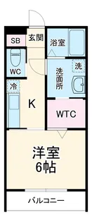 グローレジッド【2階】の間取り