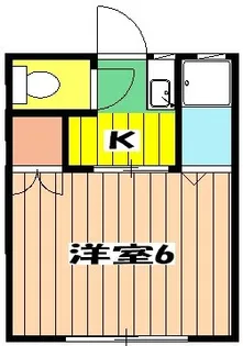 イオチハイツ6【622号室】の間取り