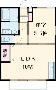 ソレアードA(平出町)【2階】の間取り