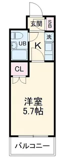 ジョイフル南林間第2【2階】の間取り