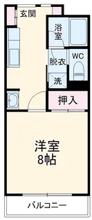 メゾン小暮【3階】の間取り