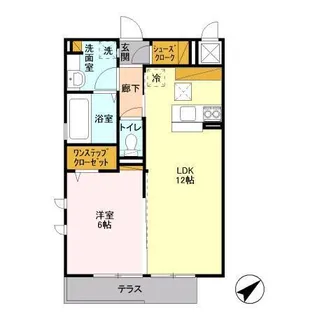 八千代の杜 ノースヒルL【1階】の間取り