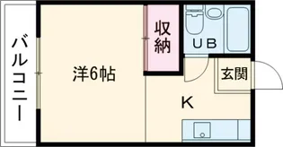 コーポ緑苑【307号室】の間取り