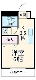 ASコーポ【5階】の間取り