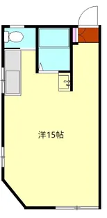 奥津ビル【201号室】の間取り
