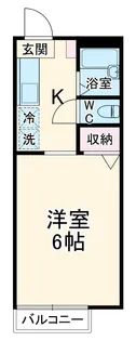 リンデンハイム宮代【1階】の間取り