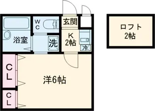ジュピターⅡ【0101号室】の間取り