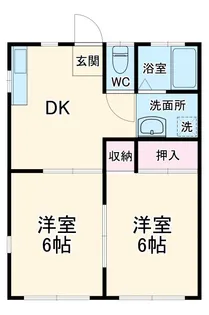 サンフィールド Ⅰ号館【1階】の間取り