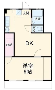 ハイツ忠雅【503号室】の間取り