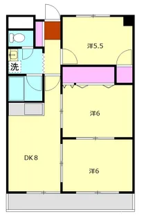 グレース奥津【1階】の間取り