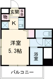 ルート南常盤台【7階】の間取り