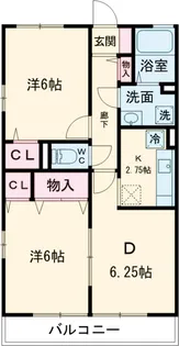 フィロス【2階】の間取り