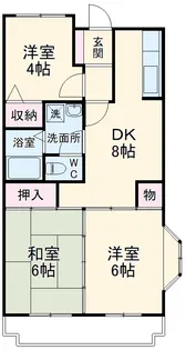 メゾンベール桜台【4階】の間取り