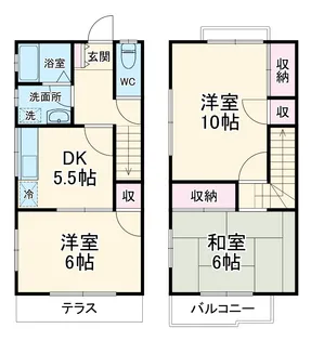 メゾンタカハシ【103号室】の間取り