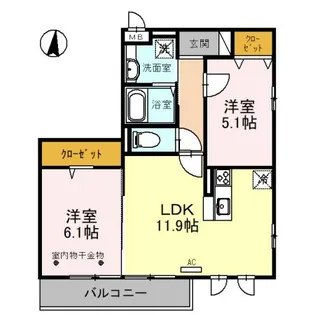 Stone village【2階】の間取り