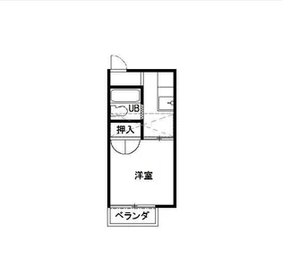 アムフルーレ相模原【B2号室】の間取り