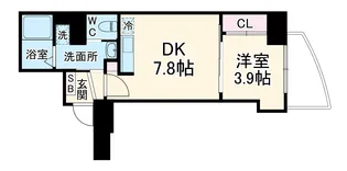 セレニテ梅田EST【3階】の間取り