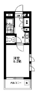 ジュネパレス市川第19【2階】の間取り