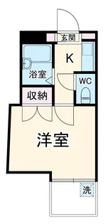 ジュネパレス市川第19【3階】の間取り