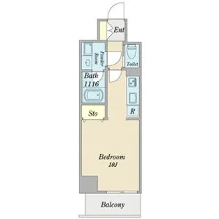 SD Court Kanayama【302号室】の間取り