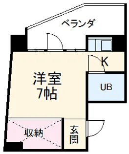 FLATSわかまつ【406号室】の間取り