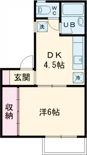 Ayaビューハイツ【2階】の間取り