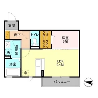 ダイシエル【3階】の間取り