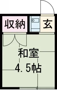 榛名荘【12号室】の間取り