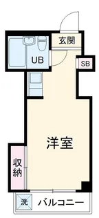 テンピーハイム【3階】の間取り