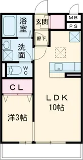 プロムナードⅡ【2階】の間取り