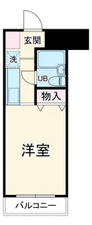 スカイコート宮崎台第3【4階】の間取り